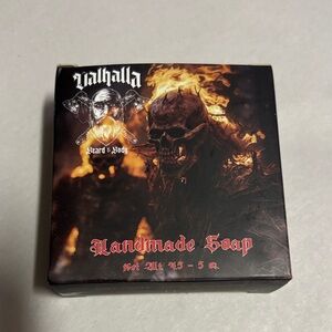 Beard & Body Handmade Soap - Black and Red